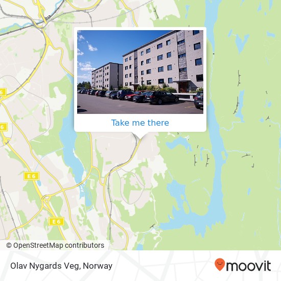 Olav Nygards Veg map