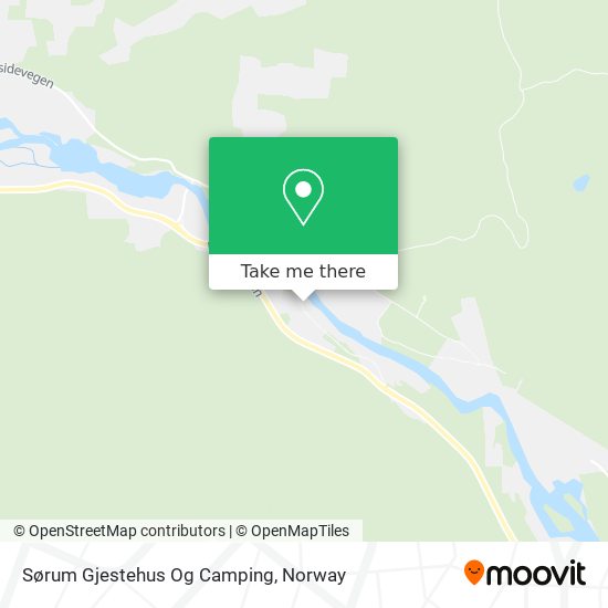 Sørum Gjestehus Og Camping map