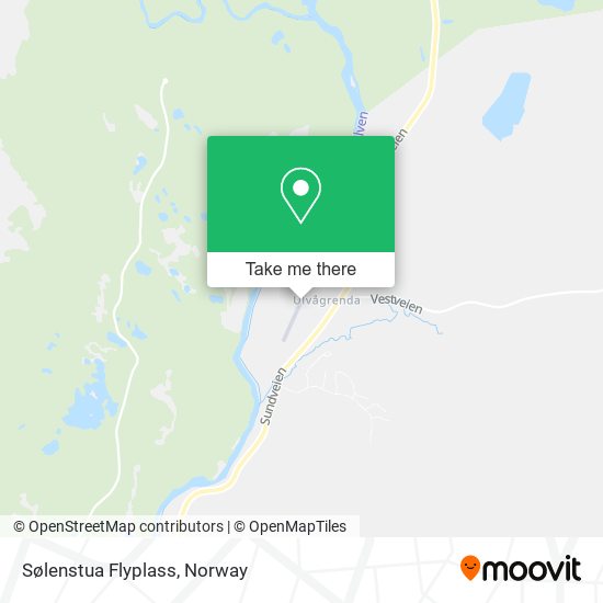 Sølenstua Flyplass map