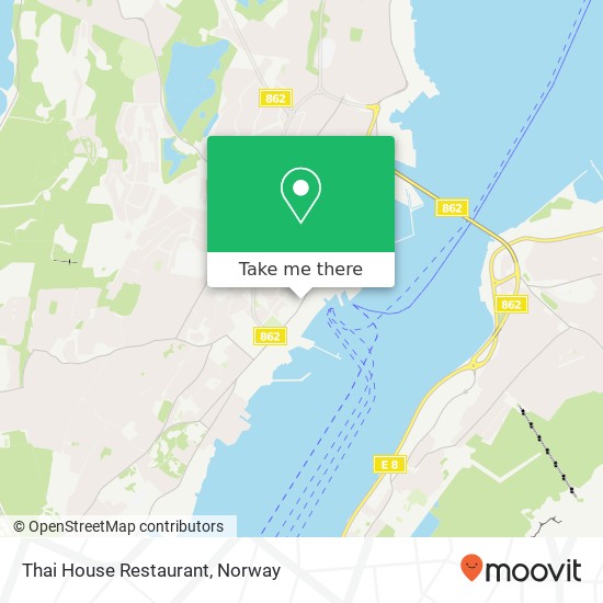 Thai House Restaurant map