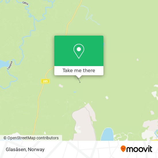 Glasåsen map