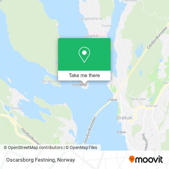 Oscarsborg Festning map