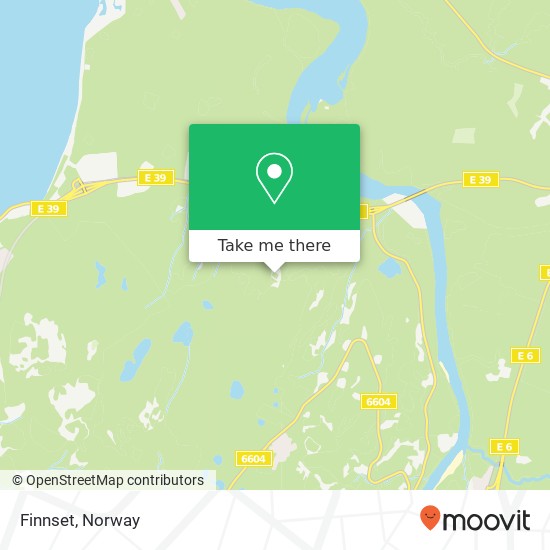 Finnset map