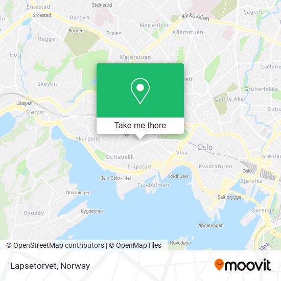 Lapsetorvet map