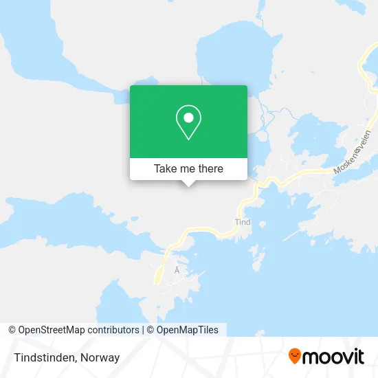 Tindstinden map