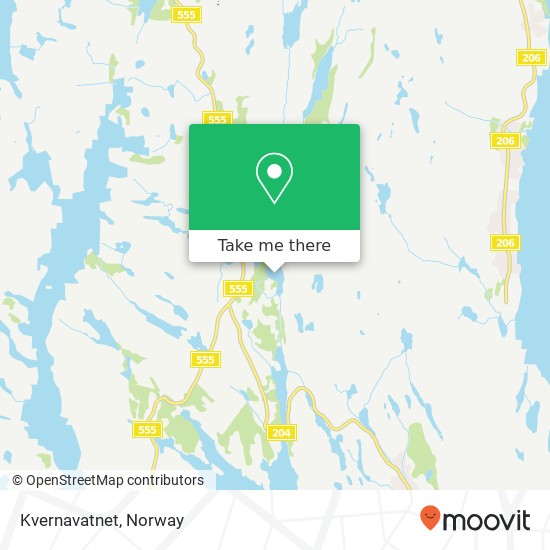 Kvernavatnet map