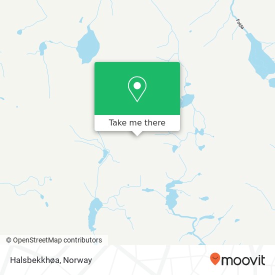 Halsbekkhøa map
