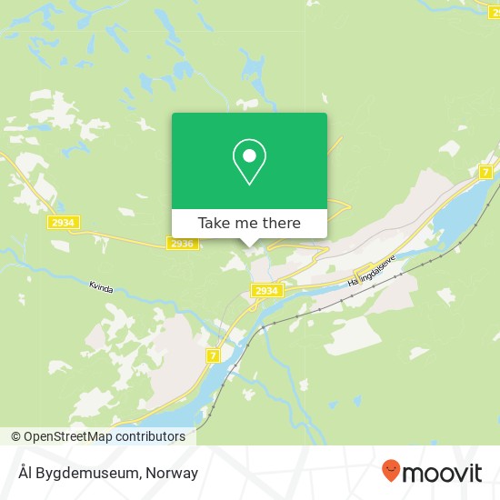 Ål Bygdemuseum map
