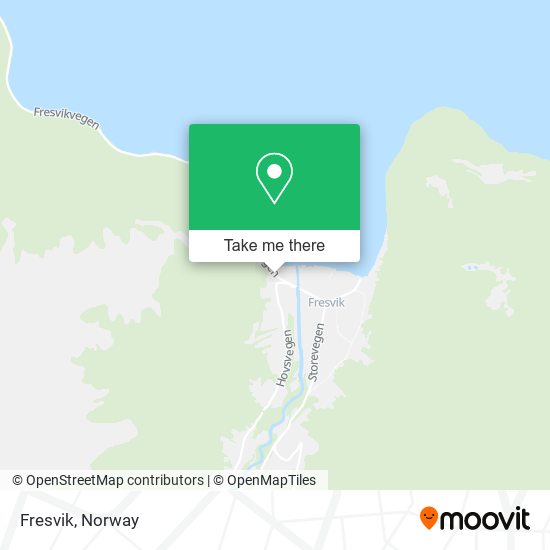 Fresvik map