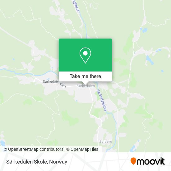 Sørkedalen Skole map