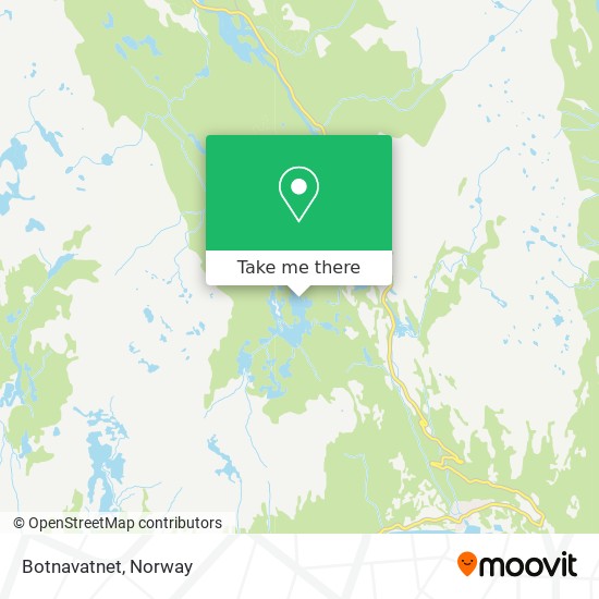 Botnavatnet map