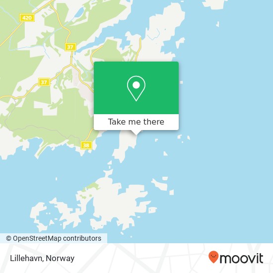 Lillehavn map