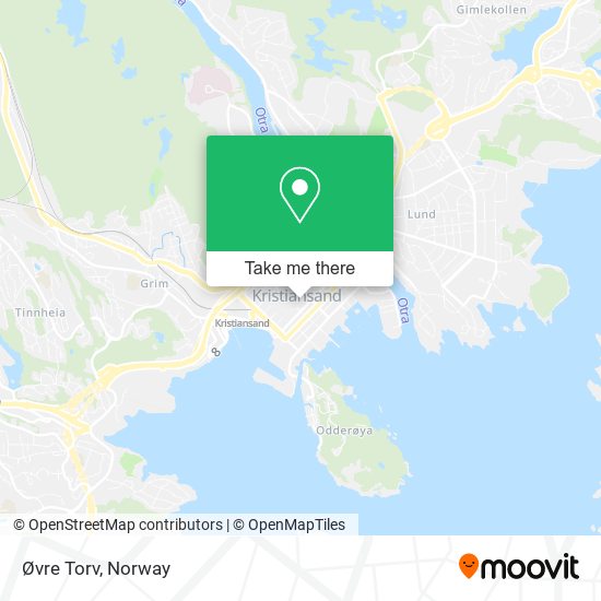 Øvre Torv map