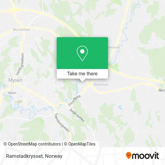 Ramstadkrysset map
