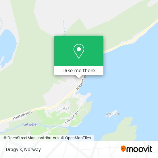 Dragvik map