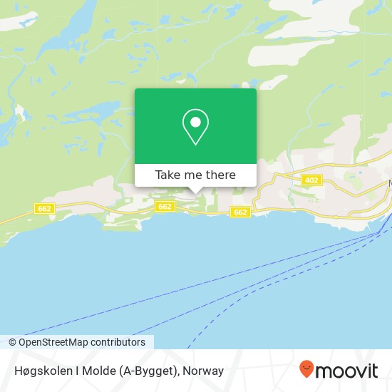 Høgskolen I Molde (A-Bygget) map