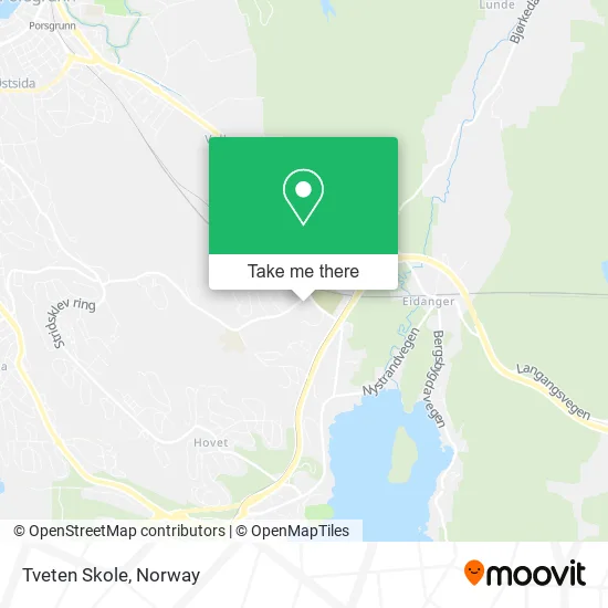 Tveten Skole map