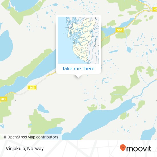 Vinjakula map