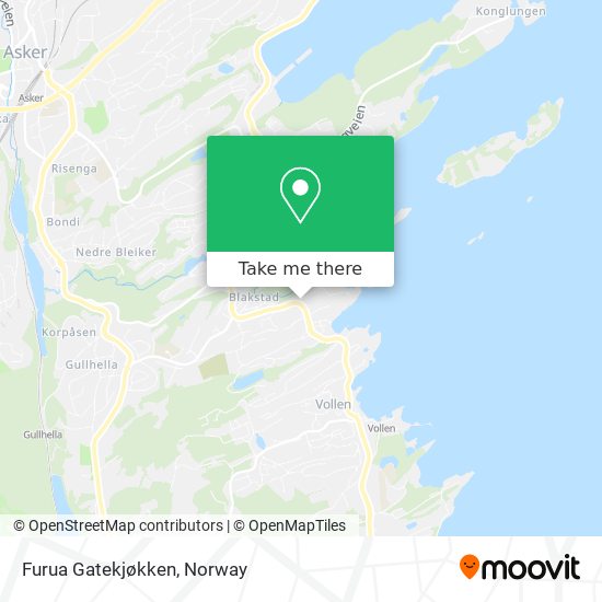 Furua Gatekjøkken map