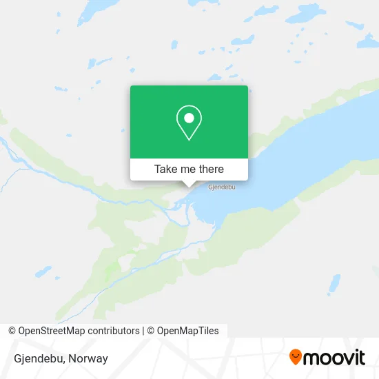 Gjendebu map