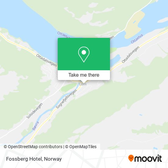 Fossberg Hotel map