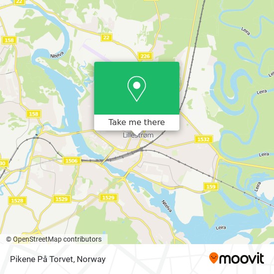 Pikene På Torvet map