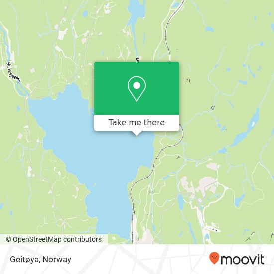 Geitøya map