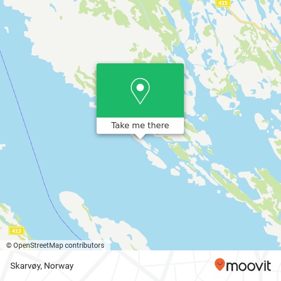 Skarvøy map