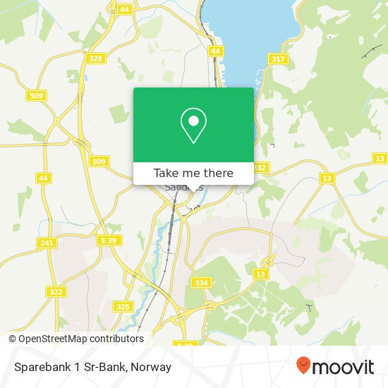 Sparebank 1 Sr-Bank map