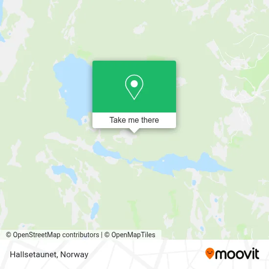 Hallsetaunet map