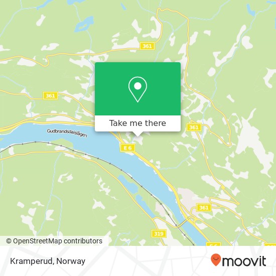 Kramperud map