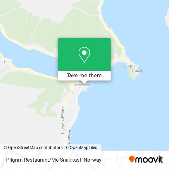 Pilgrim Restaurant/Me Snakkast map
