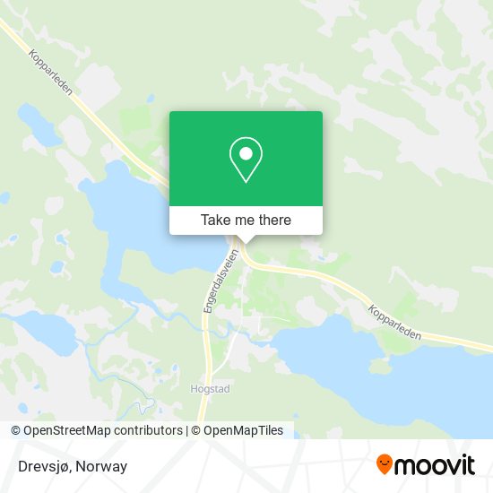 Drevsjø map
