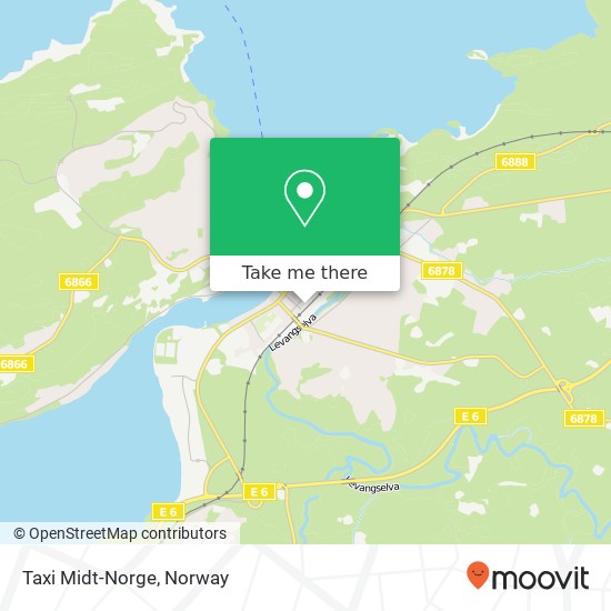 Taxi Midt-Norge map
