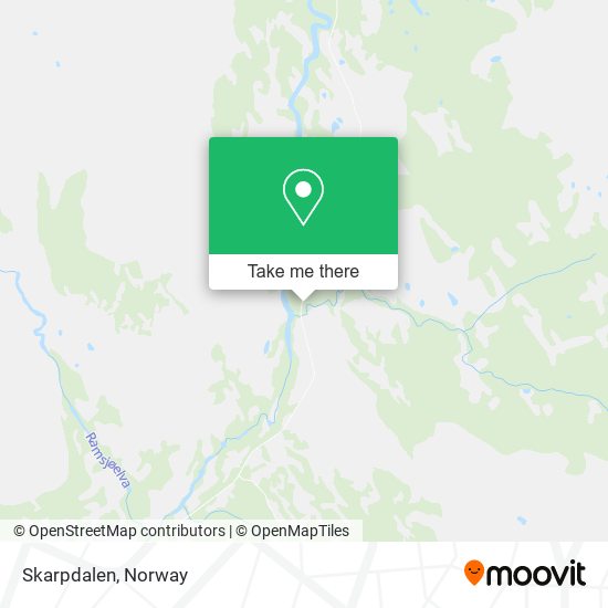 Skarpdalen map