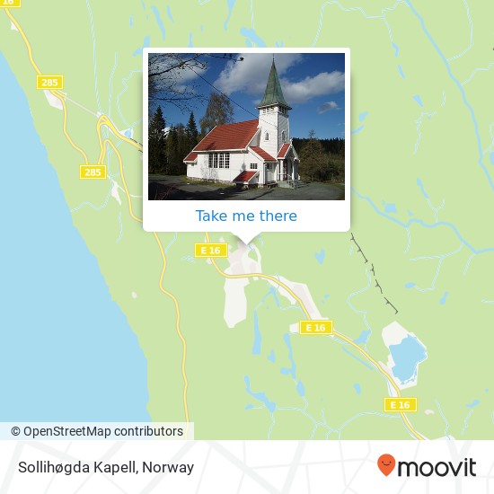 Sollihøgda Kapell map