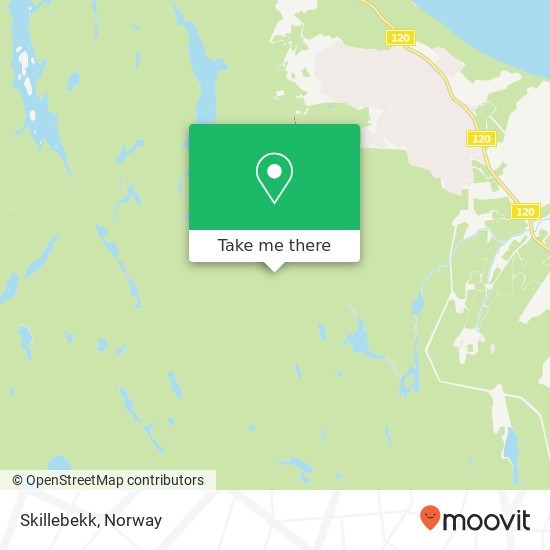 Skillebekk map