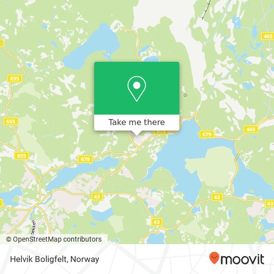 Helvik Boligfelt map
