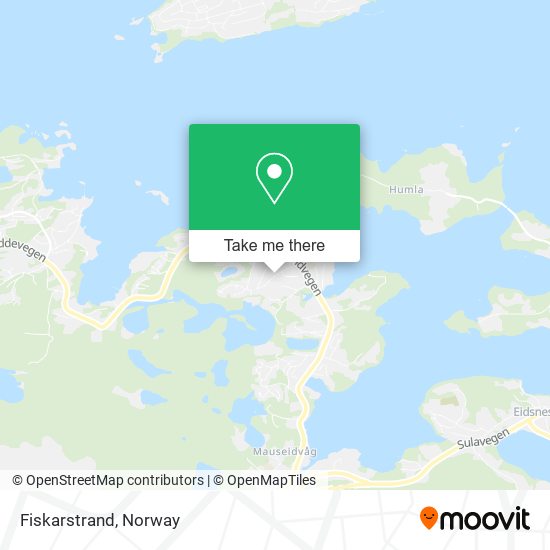 Fiskarstrand map