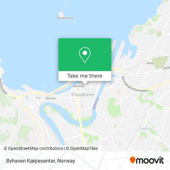 Byhaven Kjøpesenter map