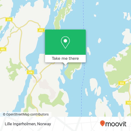 Lille Ingerholmen map