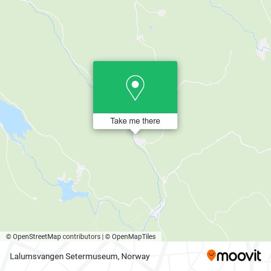 Lalumsvangen Setermuseum map