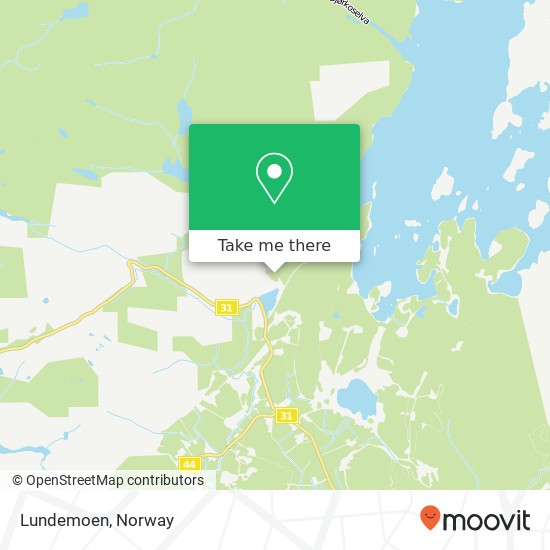 Lundemoen map