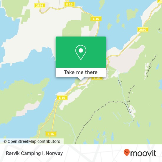 Rørvik Camping I map