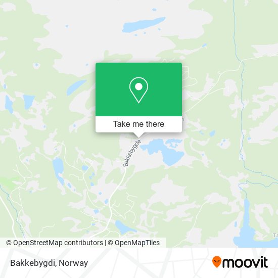 Bakkebygdi map