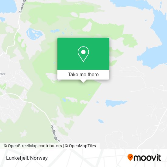 Lunkefjell map