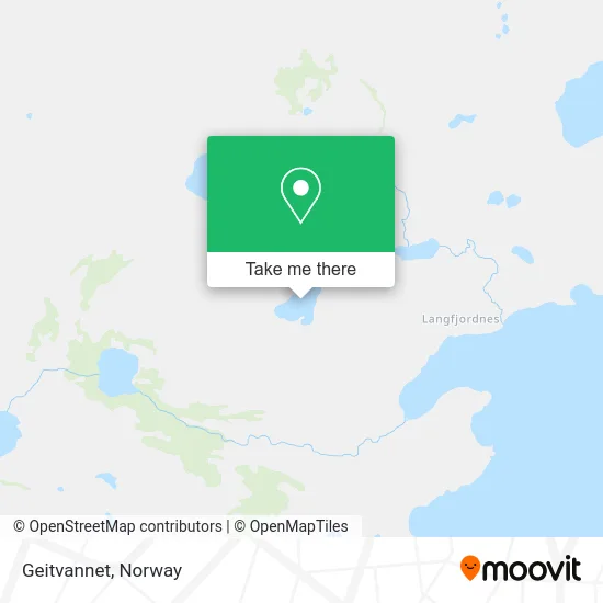 Geitvannet map