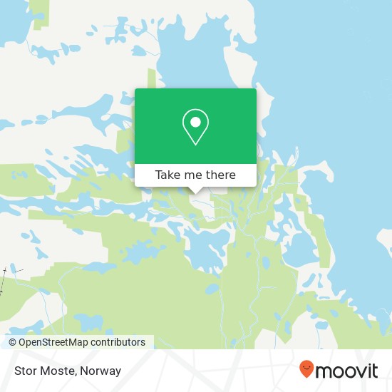 Stor Moste map