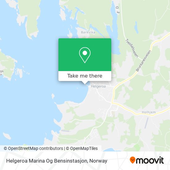 Helgeroa Marina Og Bensinstasjon map