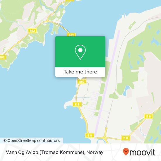 Vann Og Avløp (Tromsø Kommune) map